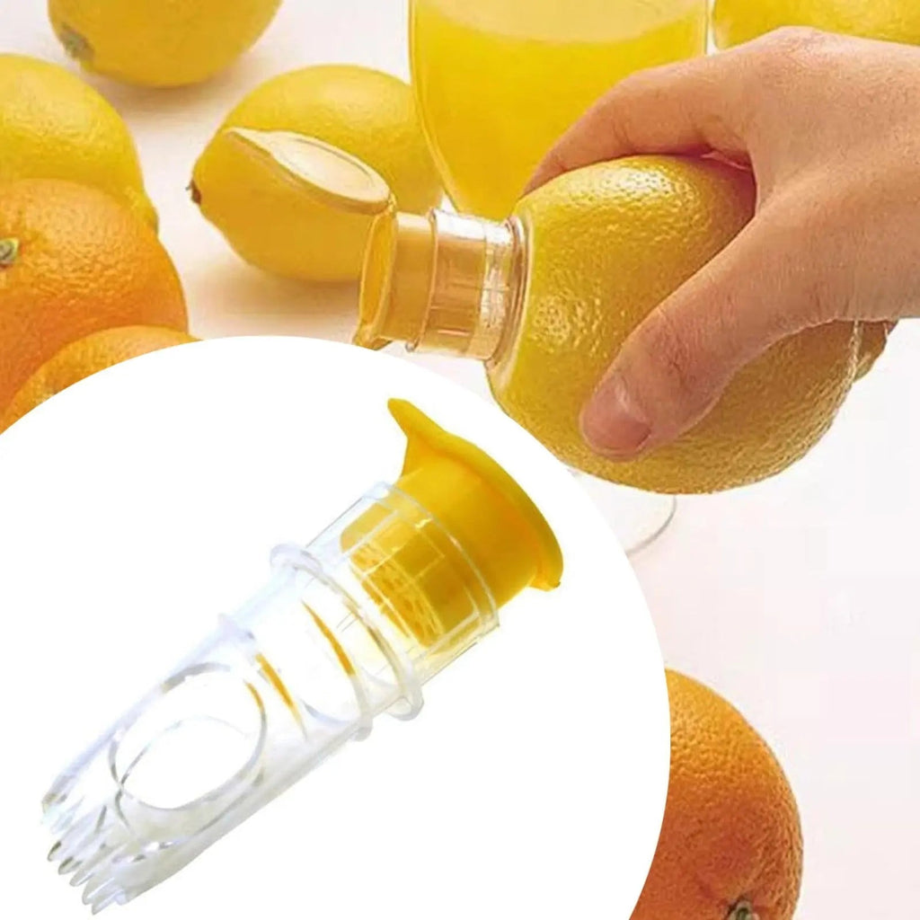 Sikunuo | 2-piece lemon squeezer set with screw attachment – Fresh juice everywhere & anytime!