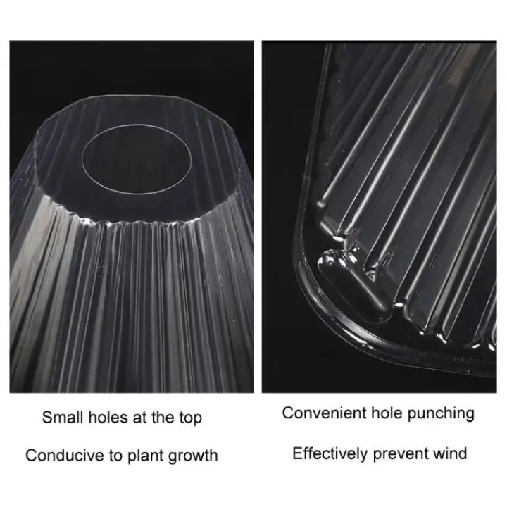 Sikunuo | 20 pieces plant pRedection caps for seedlings, vegetables & flowers