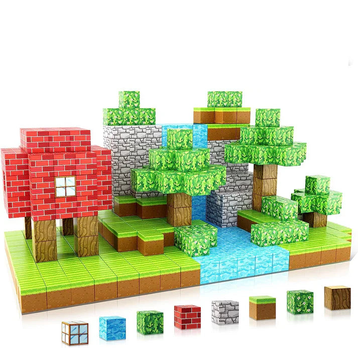 Magnetic Building Blocks Set