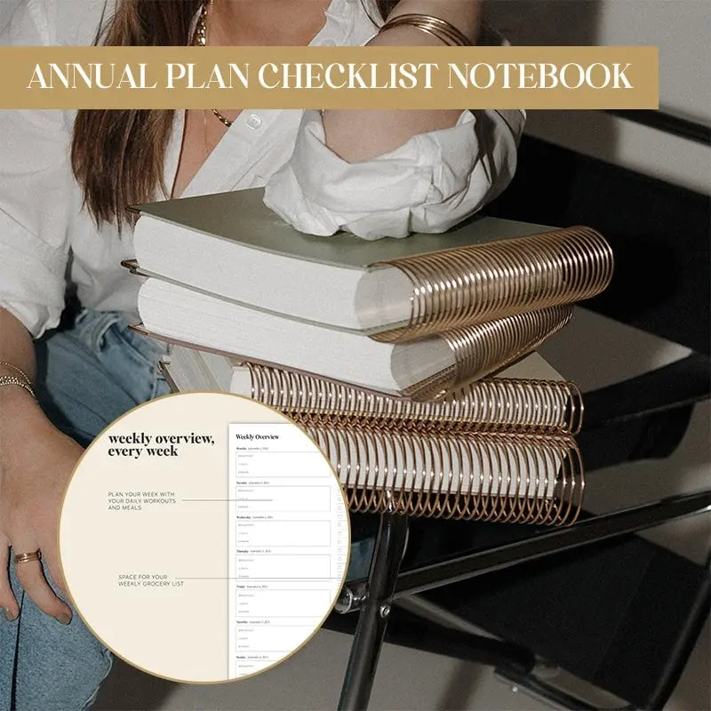 Sikunuo | 2025 Daily Planner with Complete Organization Tools