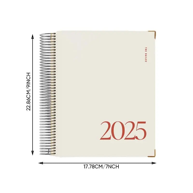 Sikunuo | 2025 Daily Planner with Complete Organization Tools