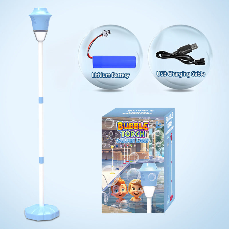 Road Lamp Bubble Machine