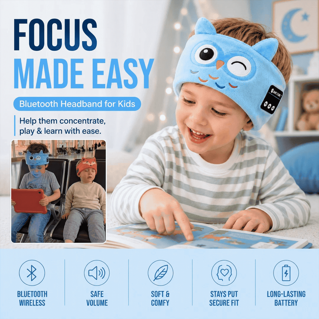 Kids Bluetooth Music Sleep Headband
