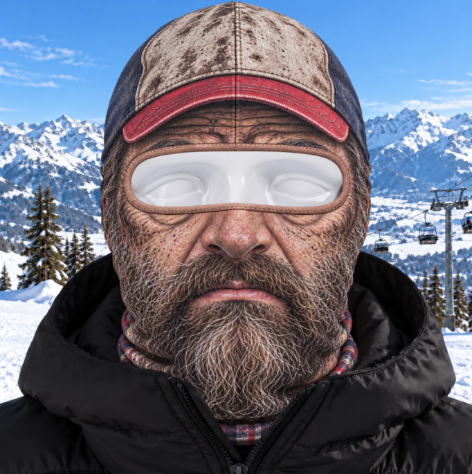 Personalized Funny Ski Mask for Winter Sports