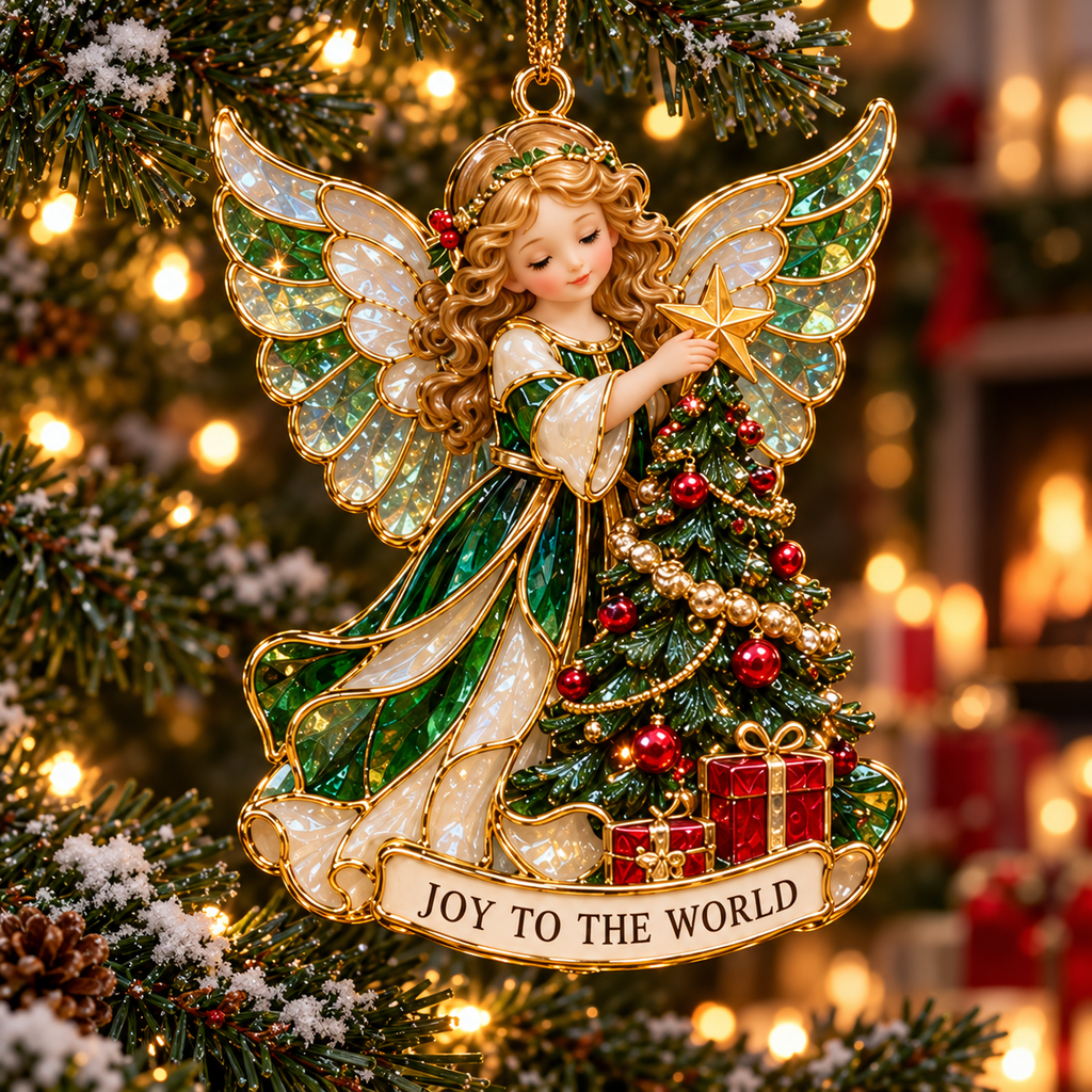 Blessings Christmas Angel Ornaments