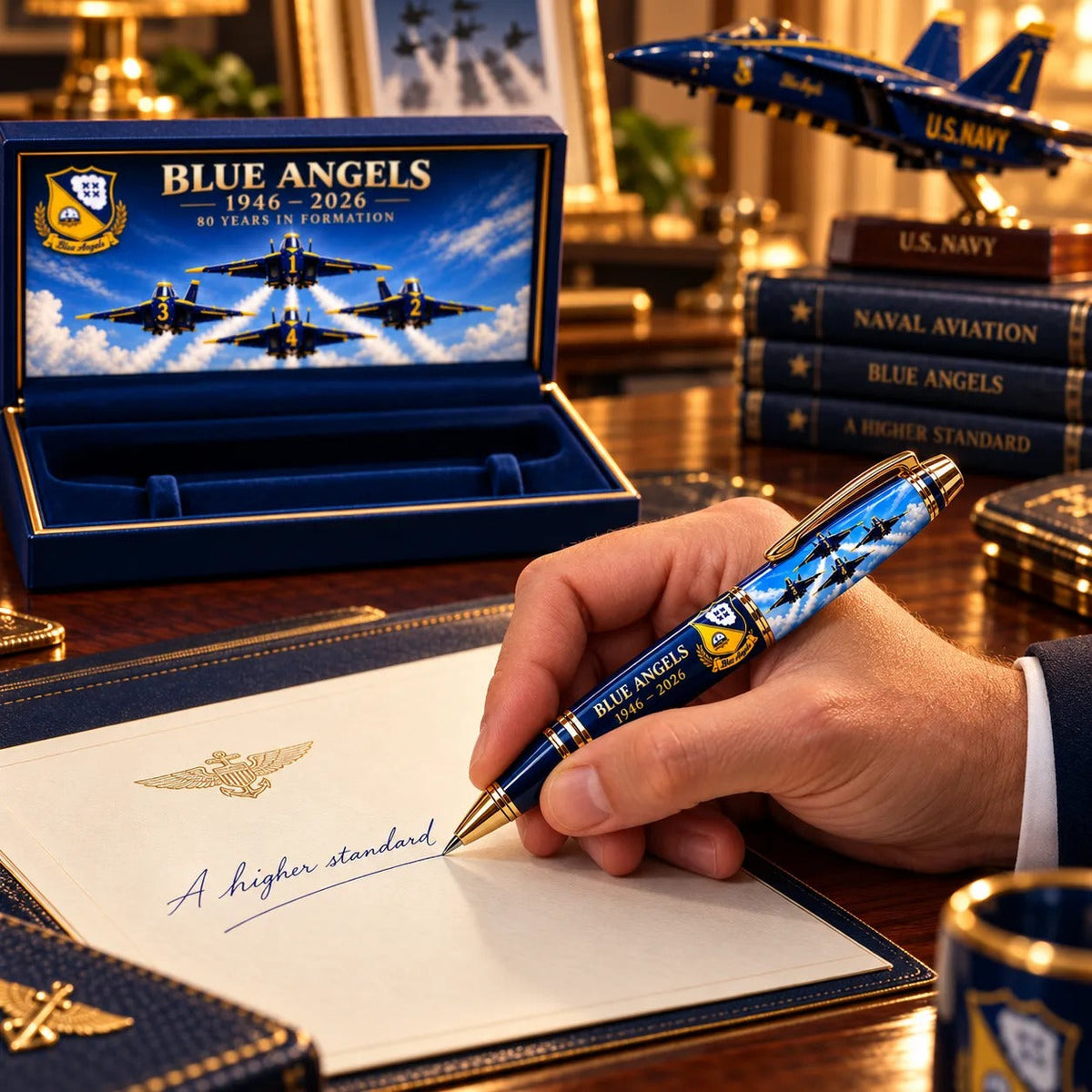 Blue Angels 80th Anniversary Commemorative Pen
