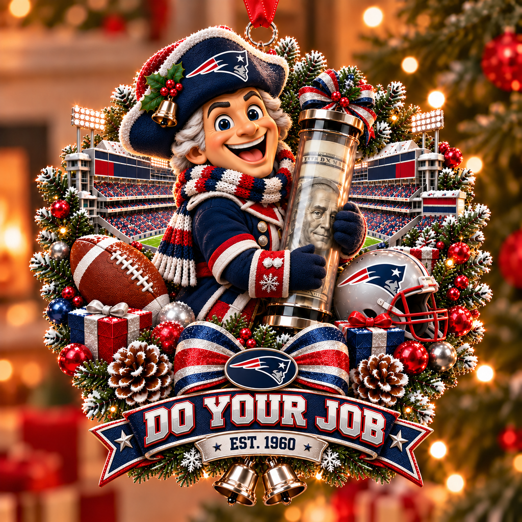 Football Team Money Surprise Ornament