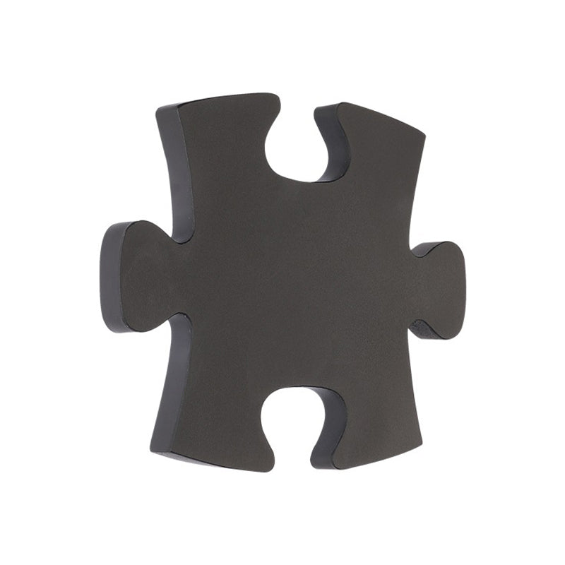 Sikunuo | Jigsaw Wall Lamp Modern Acrylic Black/White LED Wall Light in Warm/White Light for Living Room