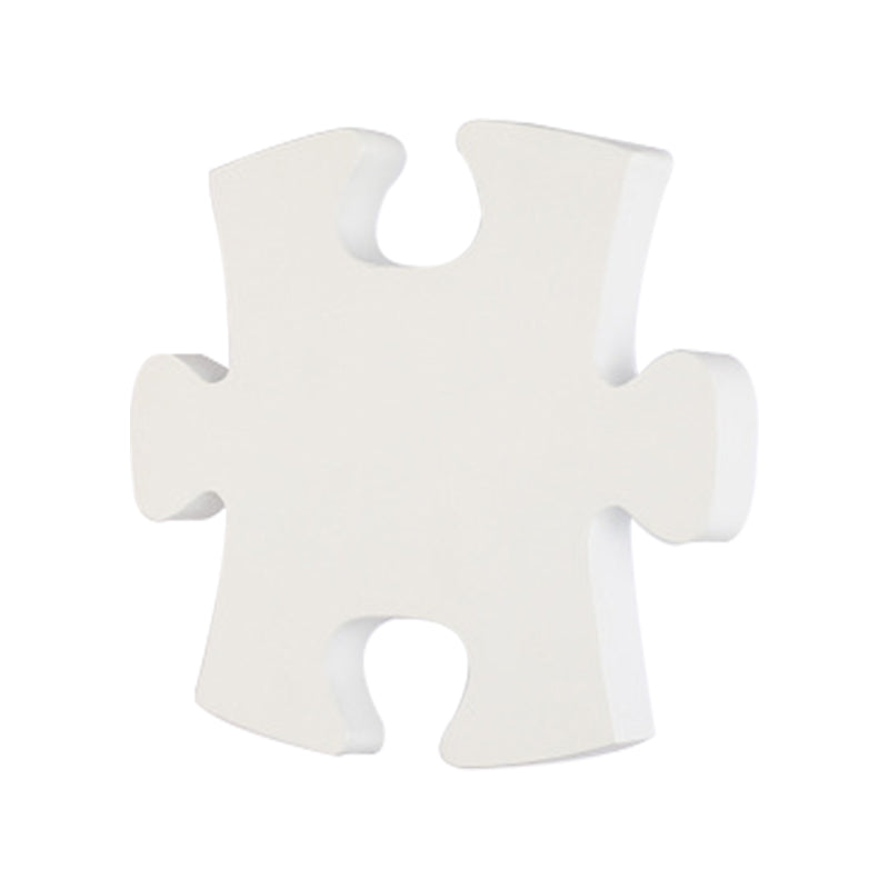 Sikunuo | Jigsaw Wall Lamp Modern Acrylic Black/White LED Wall Light in Warm/White Light for Living Room