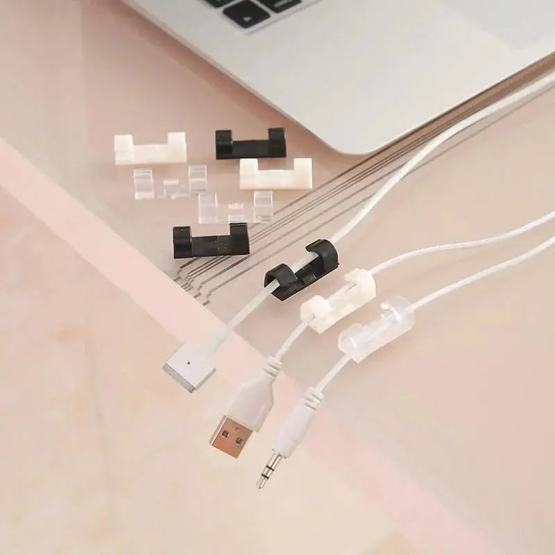 Sikunuo | 20-piece cable holder for stress-free organization and elegant spatial feel