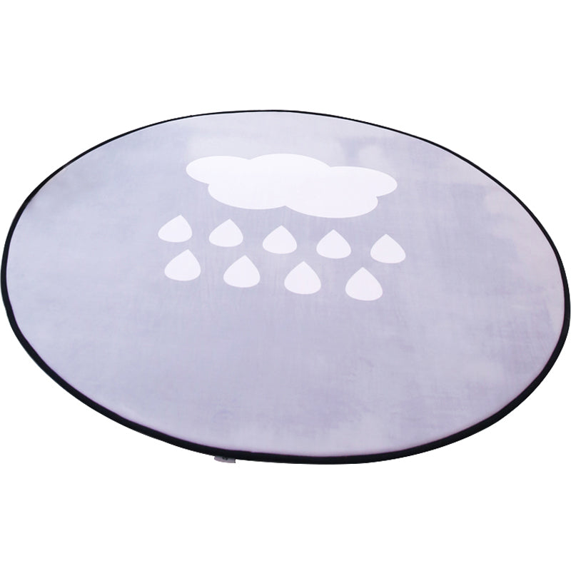 Sikunuo | Unique Multicolored Kids Style Carpet Cotton Pattern Carpet Pet-Friendly Carpet for Playroom