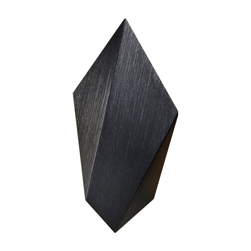 Sikunuo | Metallic geometric wall-mounted light postmodern 1 light black/gray/white wall lamp fixture