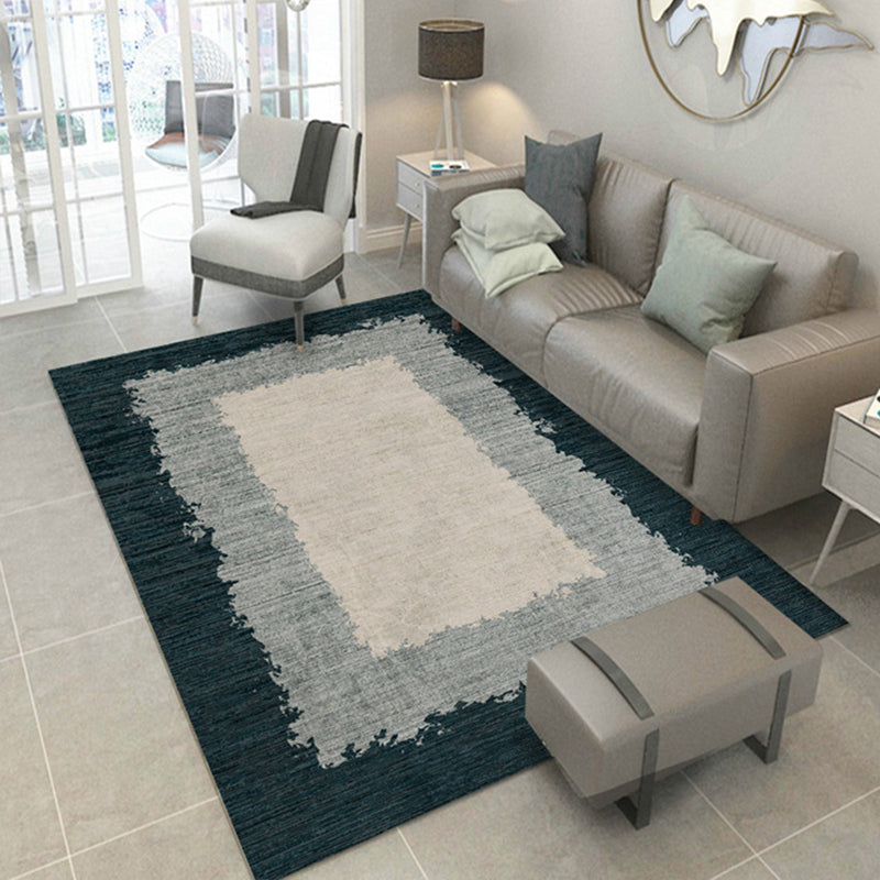 Sikunuo | Restoration Industrial Carpet Multicolor Discoloration Appearance Carpet Non-slip Pet-friendly Stain-resistant Carpet for Drawing Room