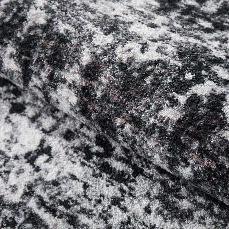 Sikunuo | Simple Multicolor Solid Area Rug Polyester Industrial Area Carpet Washable Non-slip Stain Resistant Rug for Large Room