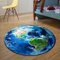 Sikunuo | Novelty 3D Digital Print Carpet Multicolored Cartoon Carpet Polypropylene Stain Resistant Machine Washable Non-Slip Carpet for Bedroom