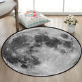 Sikunuo | Realistic Multicolor Cosmos Print Rug Polyester Modern Carpet Pet Friendly Non-Slip Machine Washable Rug for Children's Room