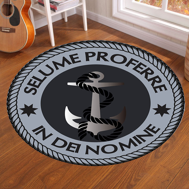 Sikunuo | Multicolor Visual Deception Area Rug Polyester Novelty Carpet Washable Non-Slip Pet Friendly Carpet for Boys Room