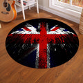 Sikunuo | Multicolor Visual Deception Area Rug Polyester Novelty Carpet Washable Non-Slip Pet Friendly Carpet for Boys Room
