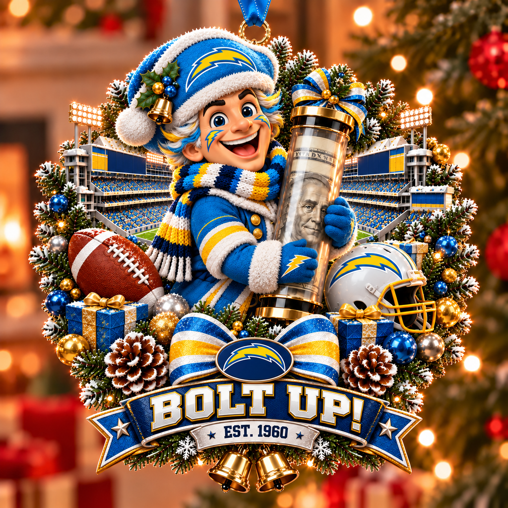 Football Team Money Surprise Ornament