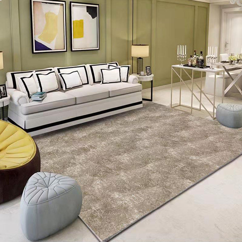 Sikunuo | Multicolor 3D Illusion Geometry Rug Polyester Modernist Rug Non-Slip Pet-Friendly Machine Washable Rug for the Large Room
