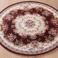 Sikunuo | Classic traditional carpet multicolored washable dog-friendly non-slip carpet for bedrooms