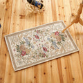 Sikunuo | Classic Jacquard Carpet Multicolored Retro Carpet Polypropylene Stain Resistant Non-Slip Backing Washable Carpet for the Door