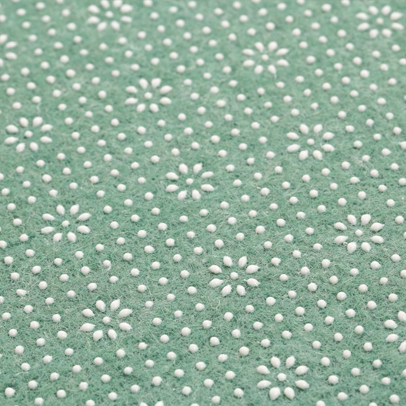 Sikunuo | Victorian living room carpet Multicolored peony carpet Cotton Machine washable Non-slip back Carpet
