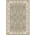 Sikunuo | Washed Jacquard Print Rug Multicolor Persian Rug Synthetic Non-slip Washable Stain-resistant Rug for Tearoom