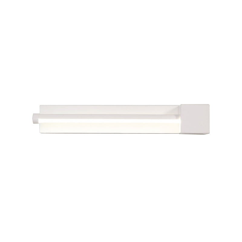 Sikunuo | Adjustable acrylic-colored linear wall lamp Simplicity LED Black/White Wall-mounted light, Warm/White light