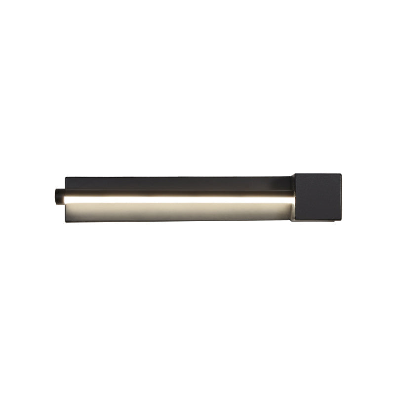 Sikunuo | Adjustable acrylic-colored linear wall lamp Simplicity LED Black/White Wall-mounted light, Warm/White light