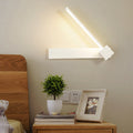 Sikunuo | Adjustable acrylic-colored linear wall lamp Simplicity LED Black/White Wall-mounted light, Warm/White light