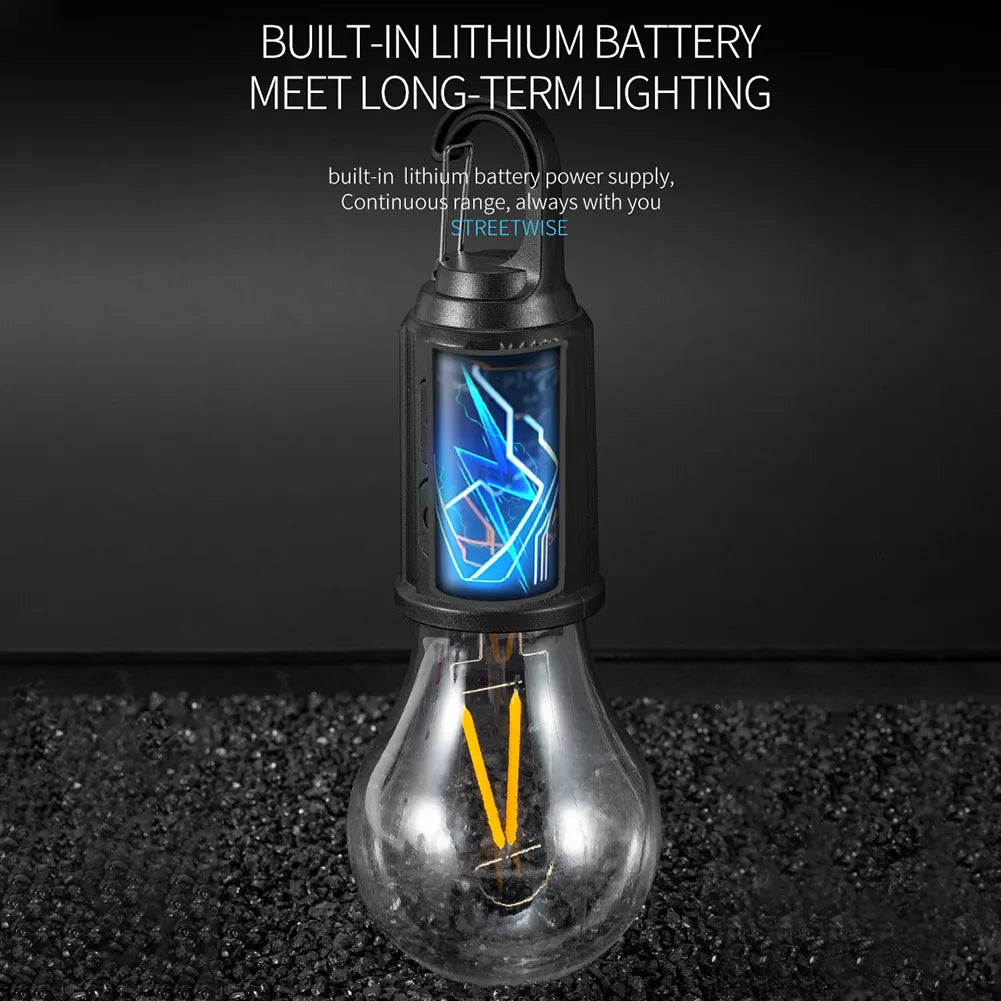 Sikunuo | Outdoor Glow Multi-Scenario Hanging Light Bulbs