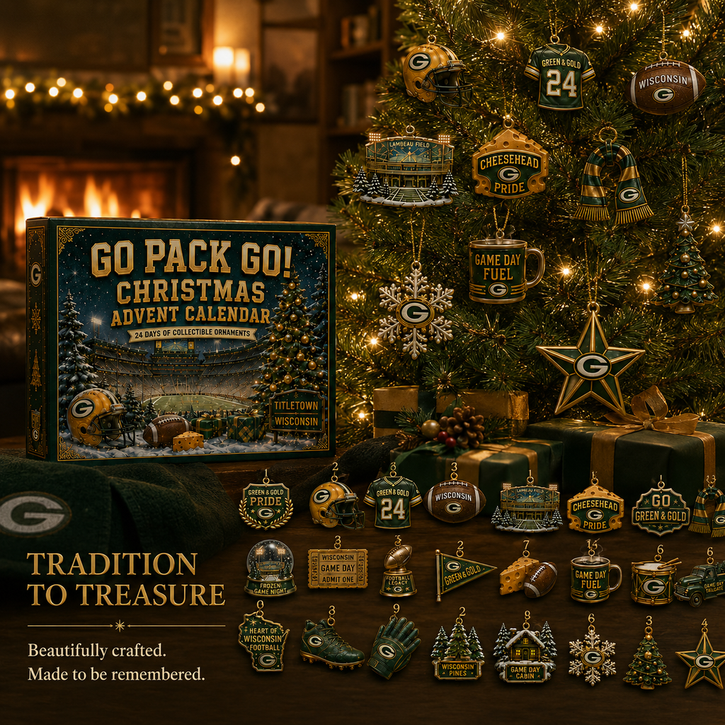 Go Pack Go! Football Christmas Advent Calendar