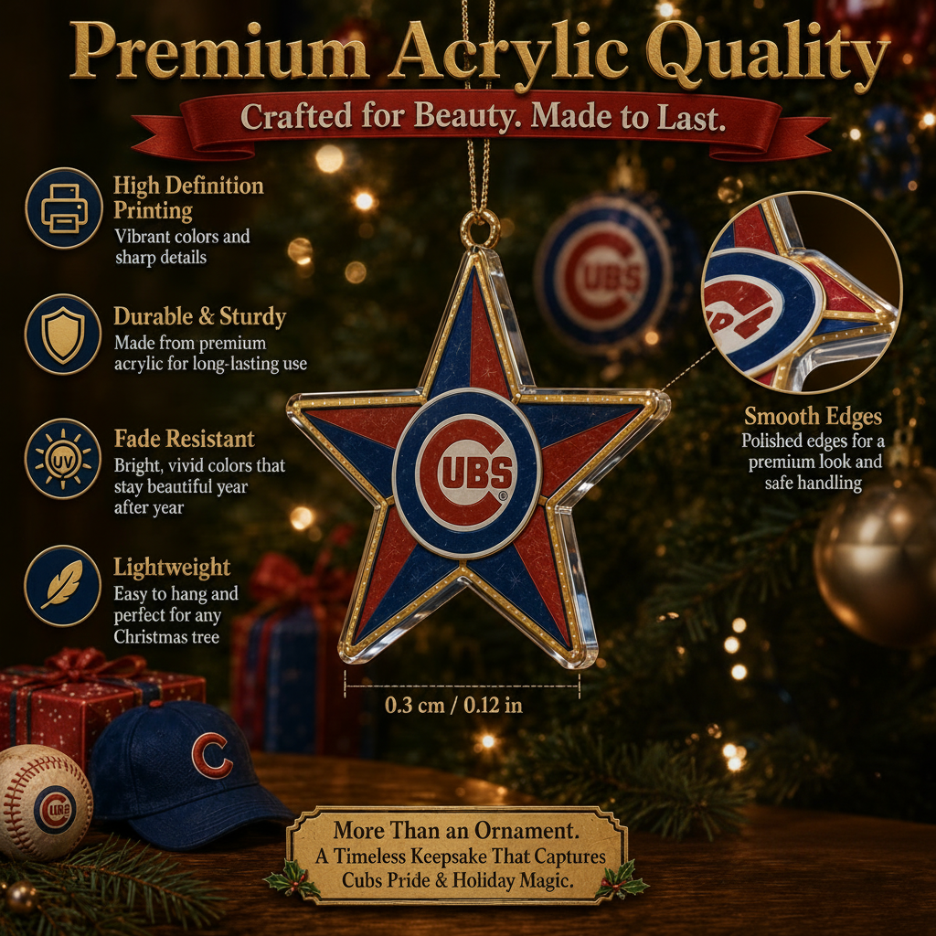 Go Cubs Go! Baseball Christmas Advent Calendar