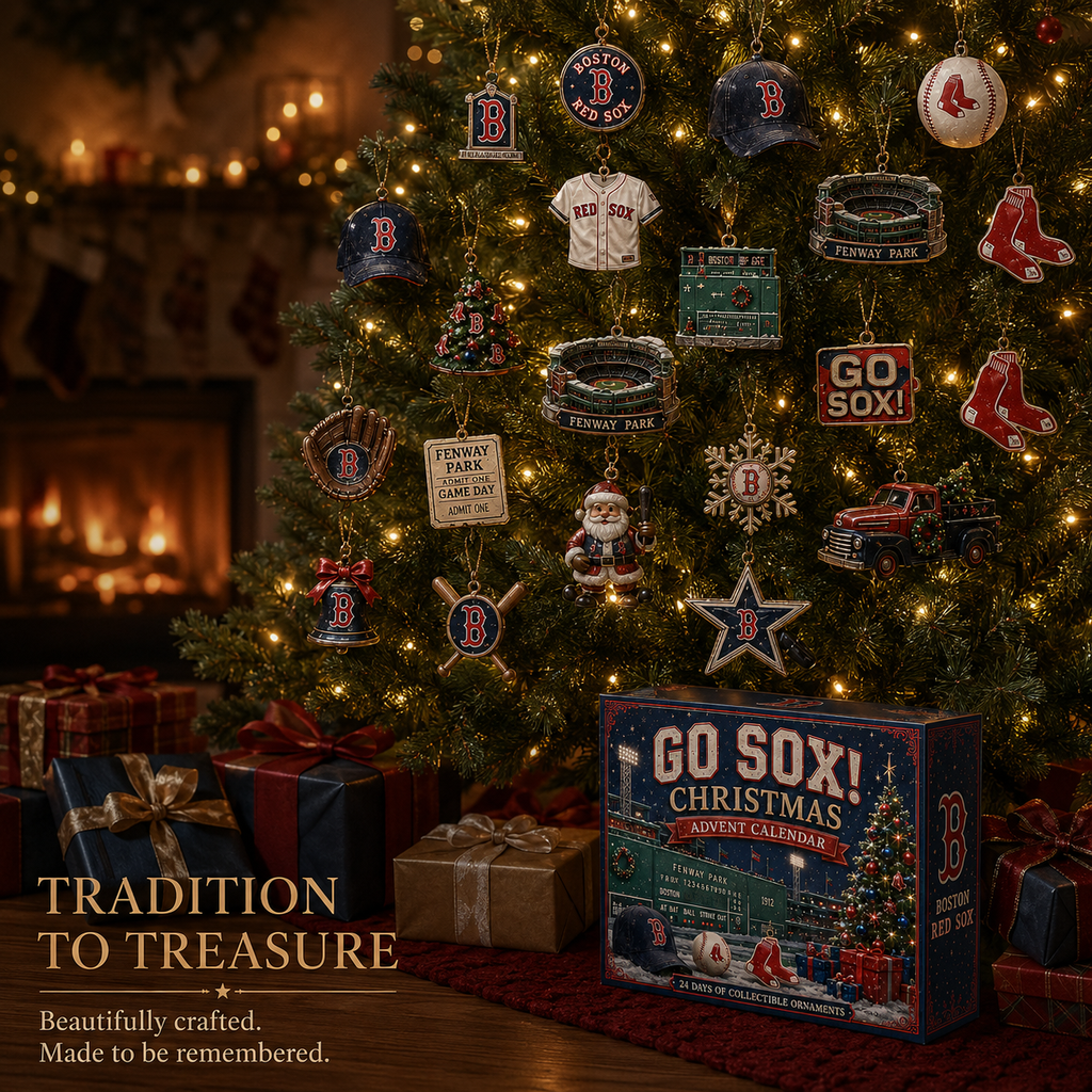 Go Sox! Baseball Christmas Advent Calendar