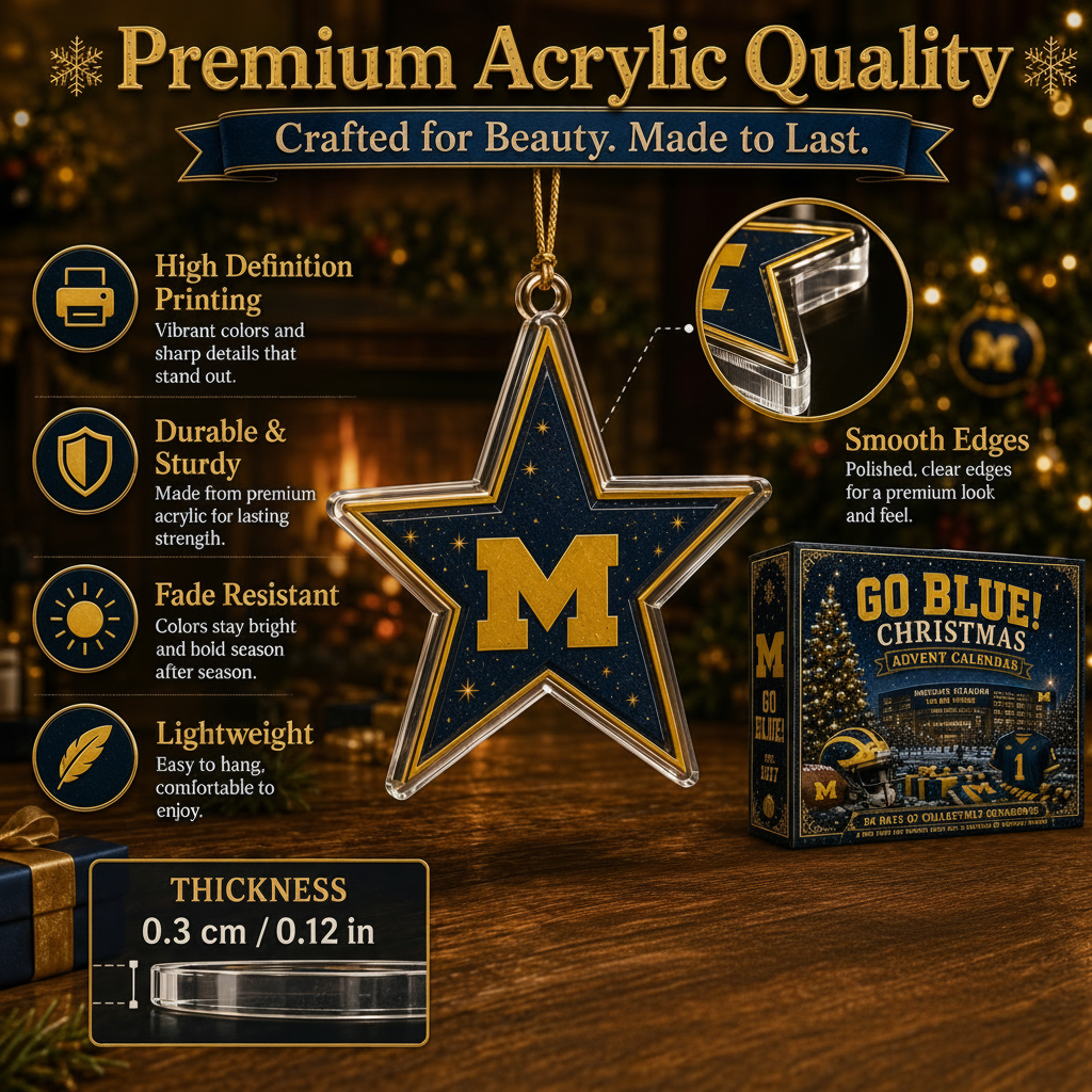 Go Blue! Football Christmas Advent Calendar