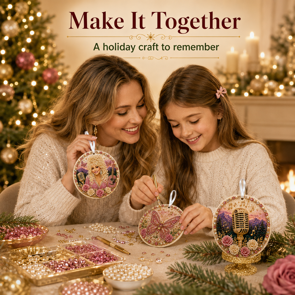 Forever In Song DIY Pearl & Gem Memorial Ornament Collection