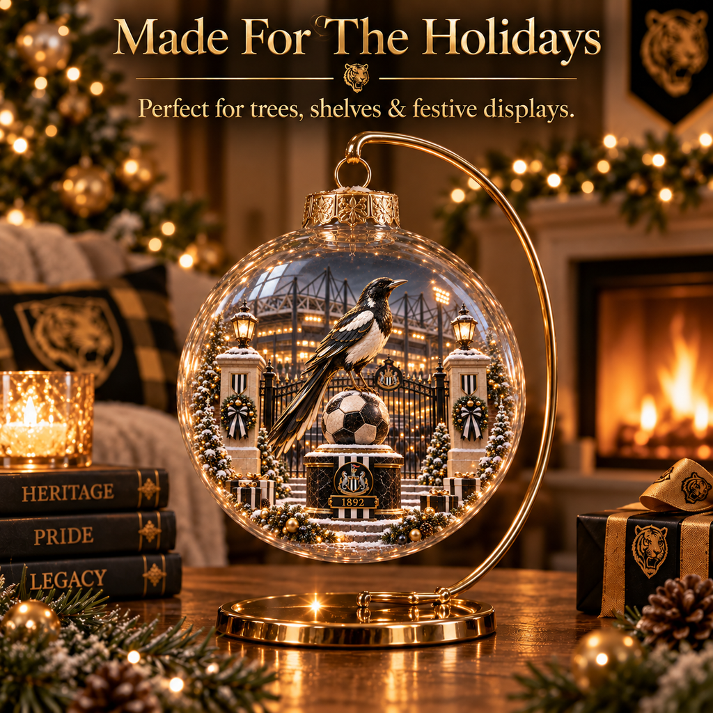 Howay the Lads Light-Up Football Heritage Ornament