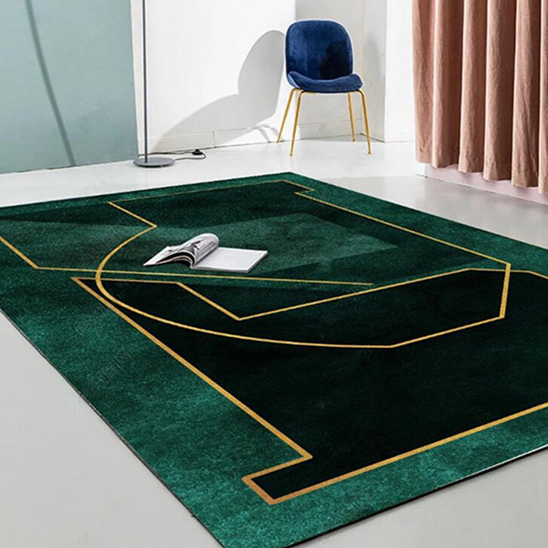 Sikunuo | Living Room Rug Western Abstract Pattern Rug Polypropylene Rug