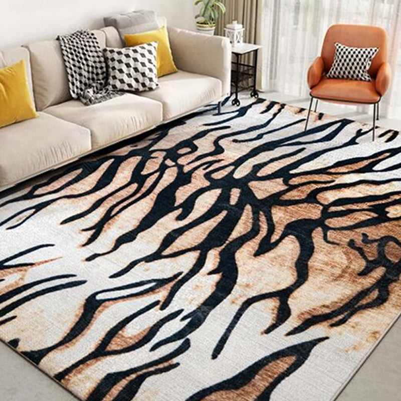 Sikunuo | Living Room Rug Western Abstract Pattern Rug Polypropylene Rug