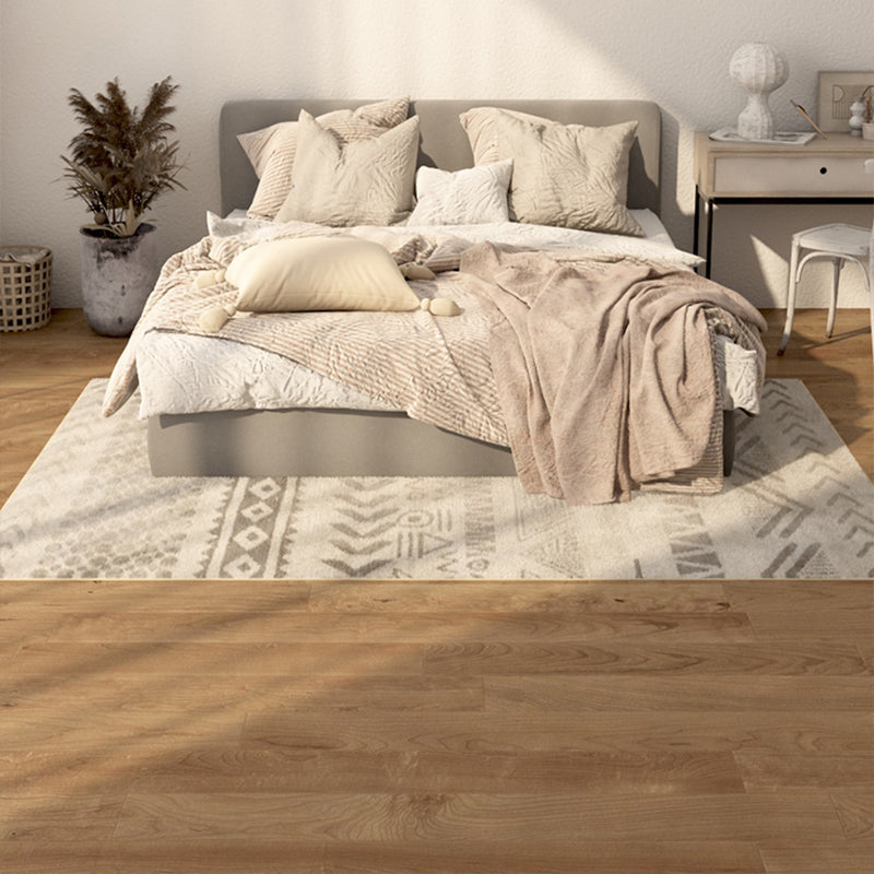Sikunuo | Multicolored Bedroom Rug Ethnic Geometric Rug Polypropylene Pet Friendly Washable Indoor Rug