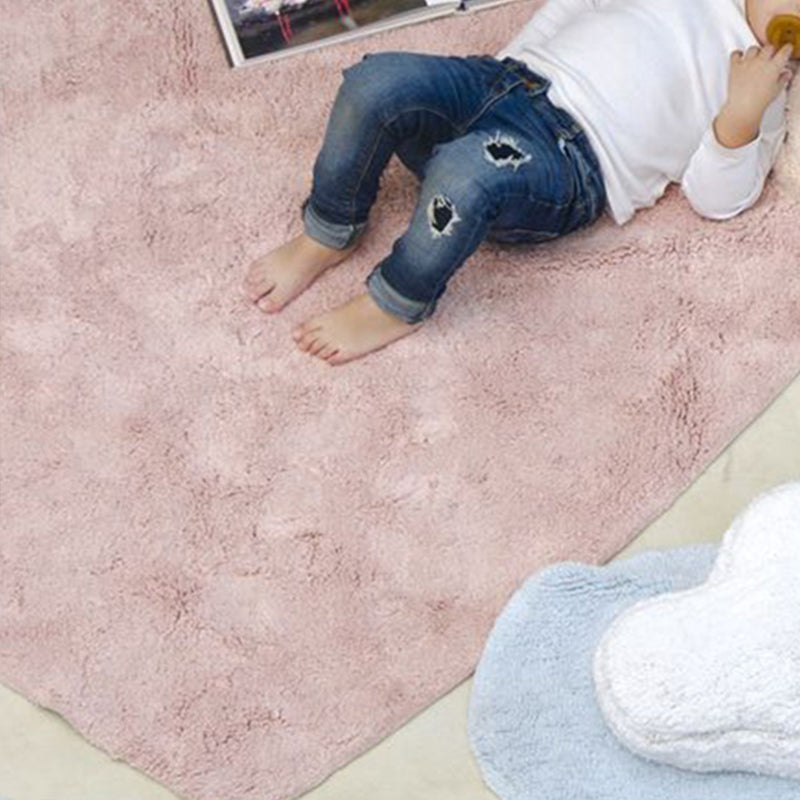 Sikunuo | Irregular Shape Cartoon Rug Multicolor Funky Area Rug Synthetic Pet-Friendly Non-Slip Backing Rug for Room