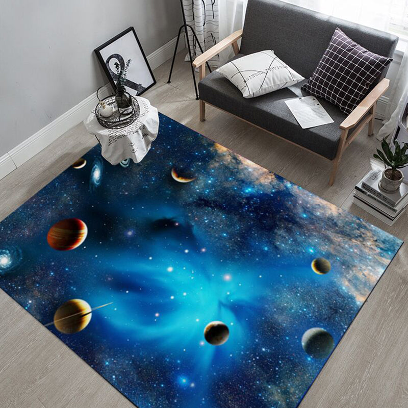 Sikunuo | Multicolored novelty rug polyester room pattern area rug with non-slip backing machine washable rug for the bedroom