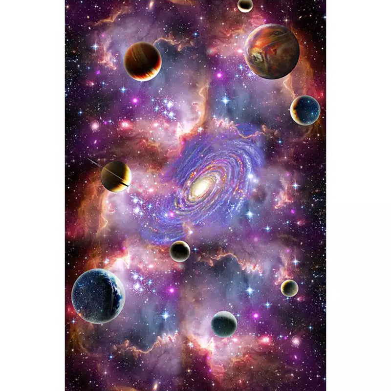 Sikunuo | Multicolored novelty rug polyester room pattern area rug with non-slip backing machine washable rug for the bedroom