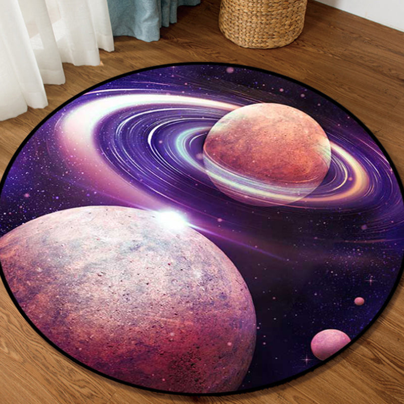Sikunuo | Modern Living Room Rug Multicolored Area Pattern Area Rug Pet-Friendly Easy Care Indoor Rug