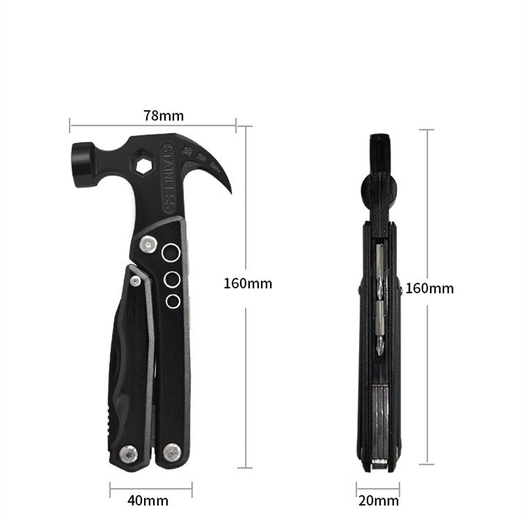 Sikunuo | Multifunctional Pliers With Folding Nail Hammer