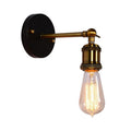 Sikunuo | Exposed Bulb Design Metal Wall Lamp Factory 1 Head Dining Room Wall Light with Swivel Joint