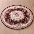 Sikunuo | Olden Room Rug Multicolor Flower Pattern Outdoor Rug Polypropylene Non-slip Washable Pet Friendly Indoor Rug
