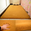 Sikunuo | Casual Rug Acrylic Solid Color Rug Easy Care Indoor Rug for Bedroom