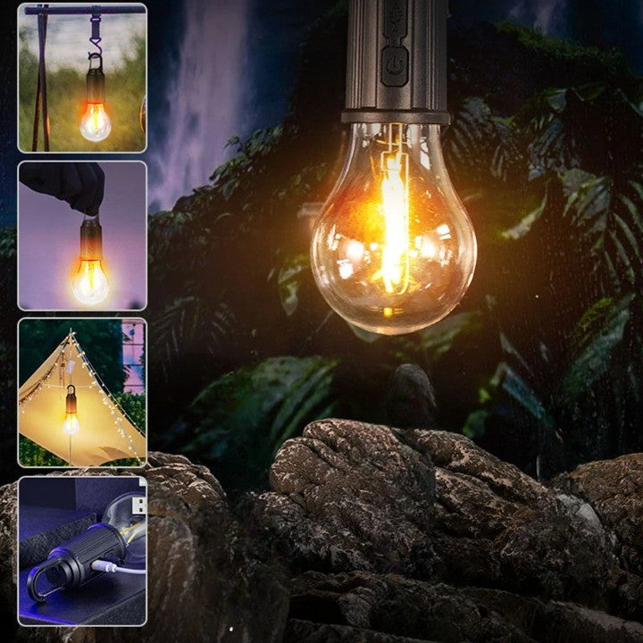 Sikunuo | Outdoor Glow Multi-Scenario Hanging Light Bulbs